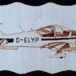 Kunstflugzeug – ca. 21×11 cm