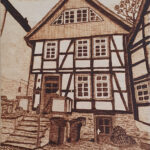 Fachwerkhaus in Schwalenberg – ca. 17×22 cm