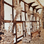 Fachwerkhaus in Blomberg 1 – ca. 20×30 cm