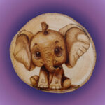 kleiner Elefant – ø ca. 9,5 cm