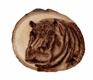 Nilpferd – ø ca. 9 cm